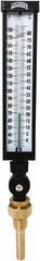 Winters - 30 to 180°F, Industrial Thermometer with Standard Thermowell - 3 Inch Immersion Length, 3-1/2 Inch Stem Length, 17 Inch Long, 3/4 Inch Thread - Americas Tooling