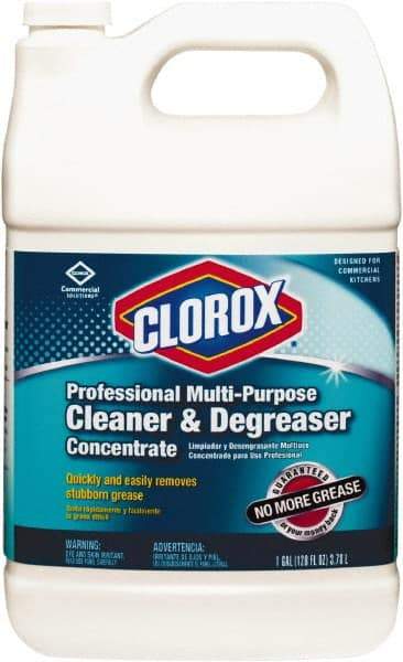 Clorox - 1 Gal Bottle Cleaner/Degreaser - Liquid, Citrus - Americas Tooling