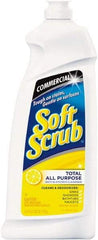 Soft Scrub - 36 oz Bottle All-Purpose Cleaner - Liquid, Lemon - Americas Tooling