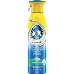 Pledge - 9.7 oz Aerosol All-Purpose Cleaner - Aerosol, Rainshower - Americas Tooling