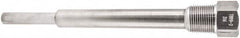 Winters - 10 Inch Overall Length, 3/4 Inch Thread, 316 Stainless Steel Thermowell - 7-1/2 Inch Insertion Length - Americas Tooling