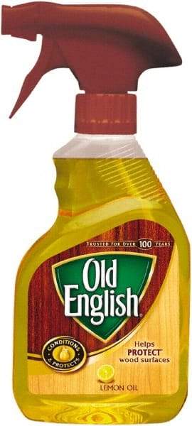 Old English - 12 Fluid Ounce Liquid Furniture Polish - Lemon Scent, Spray Bottle - Americas Tooling