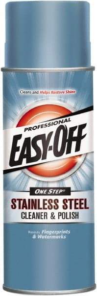 Professional Easy-Off - 17 Fluid Ounce Liquid Stainless Steel Cleaner and Polish - Aerosol - Americas Tooling