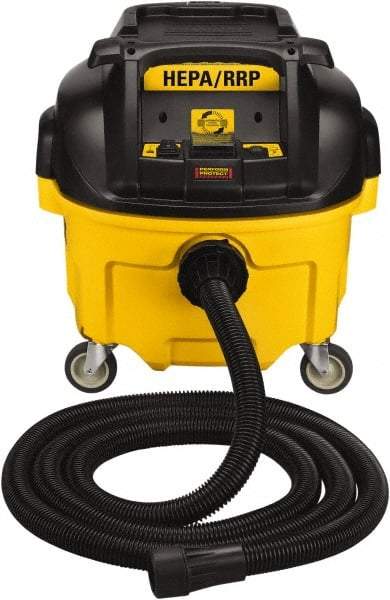 DeWALT - 8 Gal, Plastic Tank, Vacuum - 15 Amps - Americas Tooling