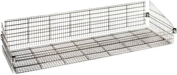 Quantum Storage - Wire Basket Unit - 60" Wide x 18" Deep x 10" High, - Americas Tooling