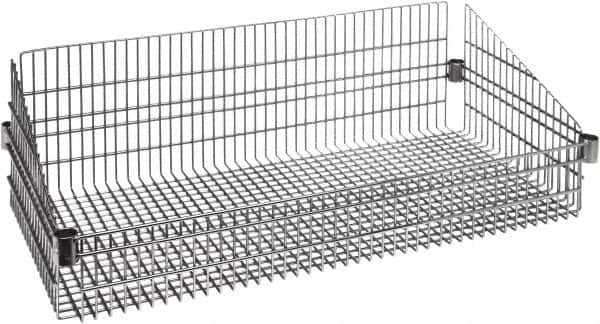 Quantum Storage - Wire Basket Unit - 36" Wide x 18" Deep x 10" High, - Americas Tooling