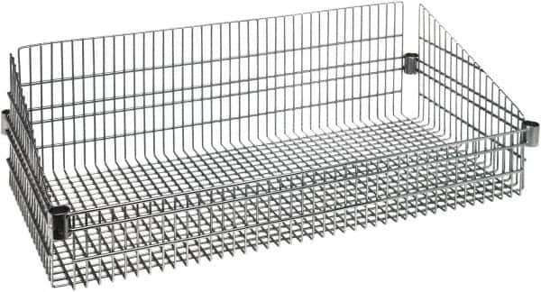 Quantum Storage - Wire Basket Unit - 36" Wide x 24" Deep x 10" High, - Americas Tooling