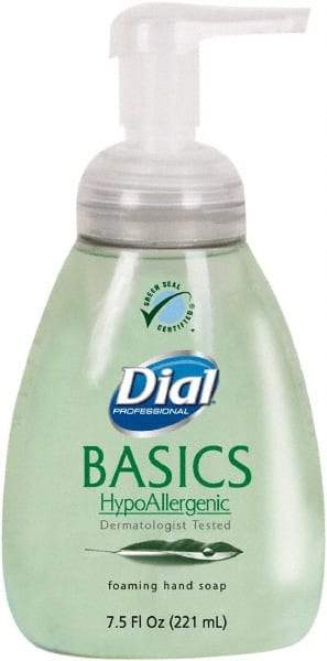 Dial - 7.5 oz Pump Bottle Foam Soap - Light Green, Fresh Fragrance Scent - Americas Tooling