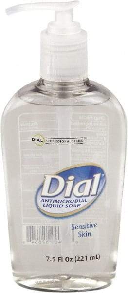 Dial - 7.5 oz Pump Bottle Liquid Soap - Clear, Pleasant Fragrance Scent - Americas Tooling