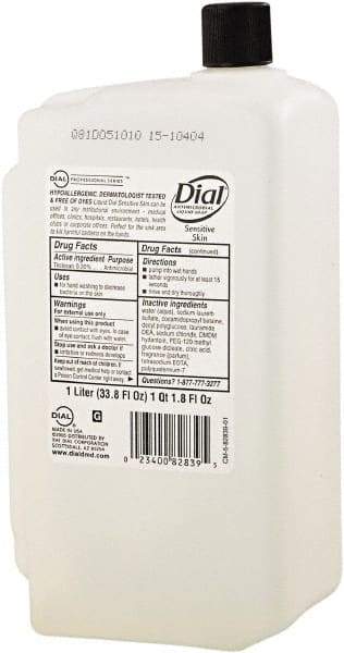 Dial - 1 L Dispenser Refill Liquid Soap - Clear, Pleasant Fragrance Scent - Americas Tooling