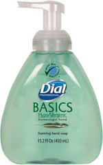 Dial - 15.2 oz Pump Bottle Foam Soap - Light Green, Fresh Fragrance Scent - Americas Tooling