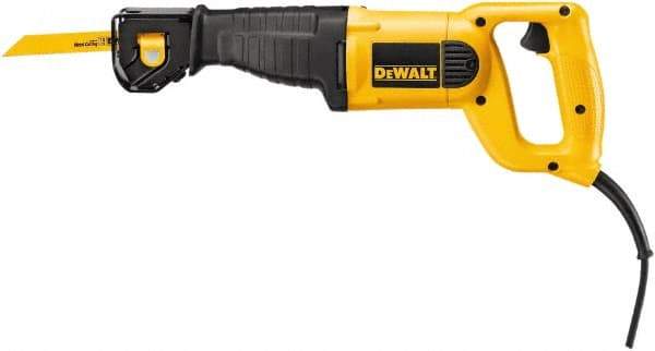 DeWALT - 2,800 Strokes per Minute, 1-1/8 Inch Stroke Length, Electric Reciprocating Saw - 120 Volts, 10 Amps - Americas Tooling