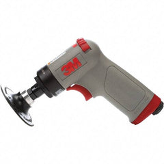 3M - 1 to 4" Disc, 15,000 RPM, Pneumatic Handheld Disc Sander - 22 CFM, 1/4 NPT Inlet, 0.45 hp - Americas Tooling