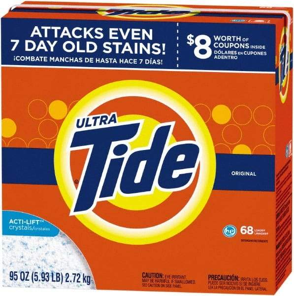 Tide - 95 oz Powder Laundry Detergent - Powder - Americas Tooling