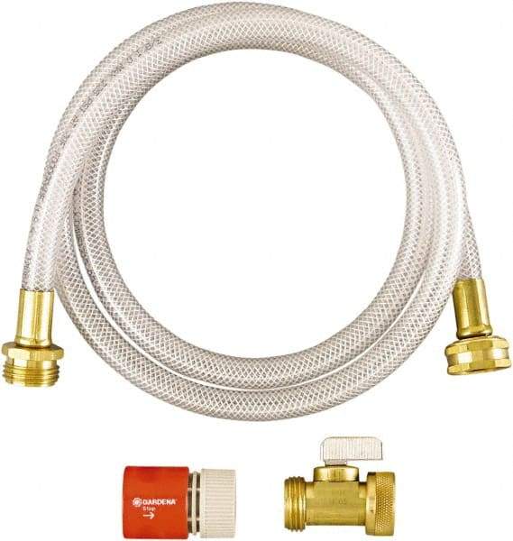 Diversey - 5/8" Hose Bibb Inlet, 5/8" Hose Bibb Outlet, Water Hook-Up Kit - Use with RTD Dispensing Systems - Americas Tooling