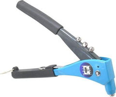 RivetKing - Right Angle Head Hand Riveter - 1/8 to 3/16" Rivet Capacity, 10-1/2" OAL - Americas Tooling