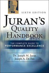 McGraw-Hill - Juran's Quality Handbook: The Complete Guide to Performance Excellence Publication, 6th Edition - by J.M. Juran & Joseph Defeo, McGraw-Hill, 2010 - Americas Tooling