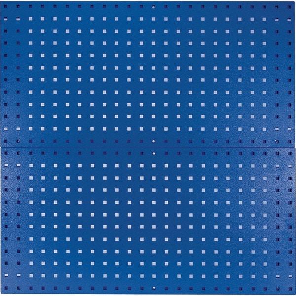 Kennedy - 18" Wide x 36" High Industrial Steel Tool Peg Board System - 2 Panels, Steel, Blue - Americas Tooling