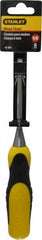 Stanley - 9" OAL x 1/4" Blade Width Wood Chisel - 1/4" Tip, Polypropylene Handle - Americas Tooling