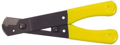 Stanley - 26 to 10 AWG Capacity Wire Stripper - 5-1/8" OAL, Vinyl Coated Handle - Americas Tooling