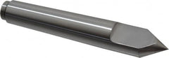 Riten - 1.078" Head Diam, Carbide-Tipped Steel Standard Point Half Dead Center - B&S 9 Brown & Sharpe Taper, 1.078" Point Diam, 6-1/2" OAL - Americas Tooling