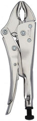 Proto - 10" OAL Curved Jaw Locking Pliers - 25/64" Jaw Width, 1-1/2" Jaw Depth, Steel Handle - Americas Tooling