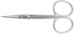 Clauss - 1" LOC, 8-1/2" OAL Straight Scissors - Steel Straight Handle, For Paper, Fabric - Americas Tooling