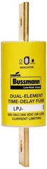 Cooper Bussmann - 300 VDC & 600 VAC, 600 Amp, Time Delay General Purpose Fuse - Bolt-on Mount, 203.2mm OAL, 100 at DC, 300 at AC (RMS) kA Rating, 2-1/16" Diam - Americas Tooling