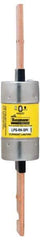 Cooper Bussmann - 300 VDC, 600 VAC, 125 Amp, Time Delay General Purpose Fuse - Bolt-on Mount, 244.5mm OAL, 100 at DC, 300 at AC (RMS) kA Rating, 1-7/64" Diam - Americas Tooling