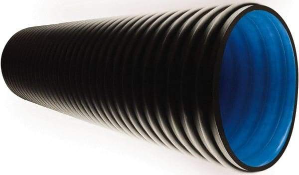 Continental ContiTech - 3" ID x 3.6" OD, 30 Max psi, 29 In. Hg, Dry Material Handling & Transfer Hose - Urethane, -40 to 158°F, 6" Bend Radius, 100' Coil Length, Black - Americas Tooling