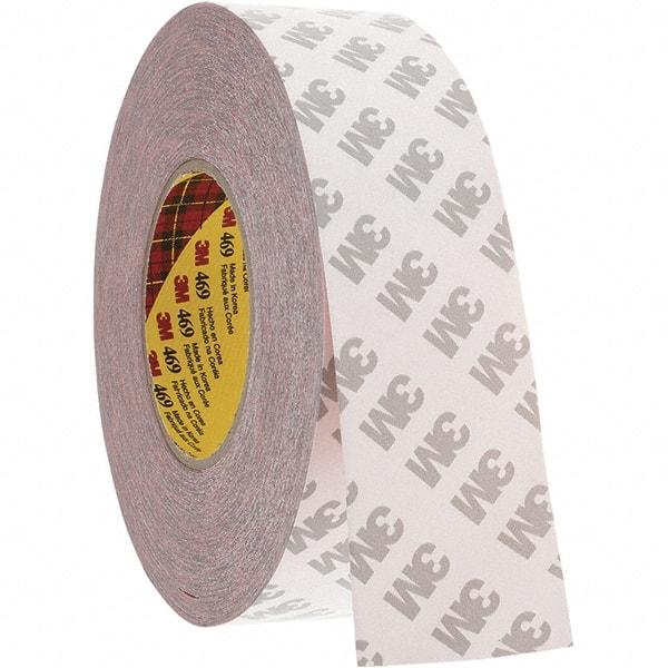 3M - 60 Yd Acrylic Adhesive Double Sided Tape - 5.5 mil Thick, Paper Liner - Americas Tooling