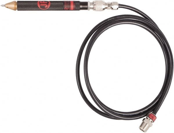 PRO-SOURCE - 3,800 BPM, 90 psi, 0.25" Inlet, 1/4 NPT Inlet, Air Engraving Pen - 59" Long Hose, 1,500 mm Long Hose, 620 kPa Air Pressure, 6.2 bar Air Pressure - Americas Tooling