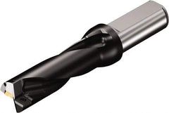 Sandvik Coromant - 71mm Max Drill Depth, 3.02222xD, 22.5mm Diam, Indexable Insert Drill - 2 Inserts, 25mm Shank Diam, Flange Shank - Americas Tooling