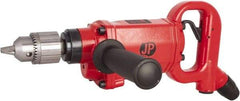 PRO-SOURCE - 1/2" Keyed Chuck - D-Handle with Side Handle, 1,200 RPM, 2.36 LPS, 5 CFM, 1 hp, 90 psi - Americas Tooling