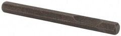 PRO-SOURCE - 1-1/2" OAL, 1/8" Shank Diam, Hex Chisel - Hex Drive, Hex Shank, Alloy Steel - Americas Tooling