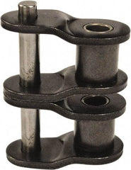 U.S. Tsubaki - 1/2" Pitch, ANSI 40-2, Roller Chain Offset Link - For Use with Double Strand Chain - Americas Tooling