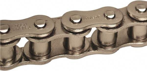 U.S. Tsubaki - 1/2" Pitch, ANSI 40, Roller Chain Connecting Link - For Use with Single Strand Chain - Americas Tooling