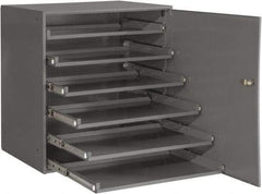 Durham - 6 Drawer, Small Parts Slide Rack Cabinet - 22" Deep x 23" Wide x 17" High - Americas Tooling