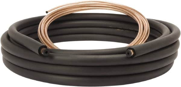 Mueller Industries - 30' Long, LL - 3/8, SL - 7/8" OD, Copper Refrigeration Tube - LL - .032, SL - .045" Wall Thickness, 17.64 Lb per Coil - Americas Tooling