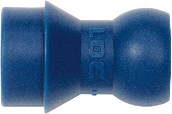 Loc-Line - 1/4" Hose ID, Male to Male Coolant Hose Lathe Adapter - Unthreaded, For Loc-Line Modular Hose Systems - Americas Tooling