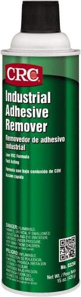 CRC - 19 oz Aerosol Can Adhesive Remover - VOC Content g/L 0, Removes Adhesives - Americas Tooling