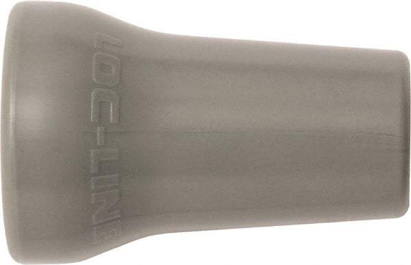 Loc-Line - 1/2" Hose Inside Diam x 1/2" Nozzle Diam, Coolant Hose Nozzle - Unthreaded, for Use with Loc-Line Modular Hose System, 50 Pieces - Americas Tooling