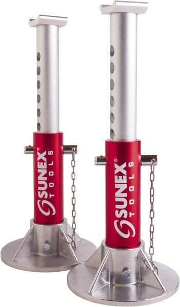 Sunex Tools - 6,000 Lb Capacity Jack Stand - 10.6 to 15.4" High - Americas Tooling