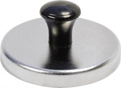 Mag-Mate - 2-5/8" Diam Magnetic Print Holder - Round, 1-1/8" High, 41 Lb Average Magnetic Pull - Americas Tooling