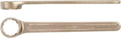 Ampco - 38mm 12 Point Box Wrench - Single End, Aluminum Bronze, Plain Finish - Americas Tooling