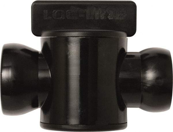 Loc-Line - 10 Piece, 3/4" ID Coolant Hose In-Line Check Valve - Female to Ball Connection, Acetal Copolymer Body, Unthreaded, Use with Loc-Line Modular Hose Systems - Americas Tooling