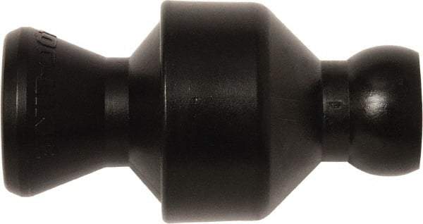 Loc-Line - 10 Piece, 1/4" ID Coolant Hose In-Line Check Valve - Female to Ball Connection, Acetal Copolymer Body, Unthreaded, Use with Loc-Line Modular Hose Systems - Americas Tooling