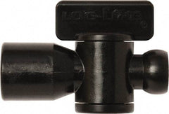 Loc-Line - 10 Piece, 1/4" ID Coolant Hose Female NPT Valve - Female to Female Connection, Acetal Copolymer Body, NPT, Use with Loc-Line Modular Hose Systems - Americas Tooling