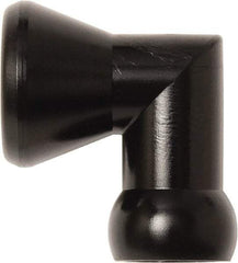 Loc-Line - 1/4" Hose Inside Diam, Coolant Hose Elbow - For Use with Loc-Line Modular Hose System, 20 Pieces - Americas Tooling