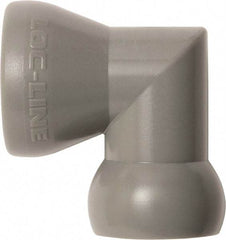 Loc-Line - 1/2" Hose Inside Diam, Coolant Hose Elbow - For Use with Loc-Line Modular Hose System, 20 Pieces - Americas Tooling